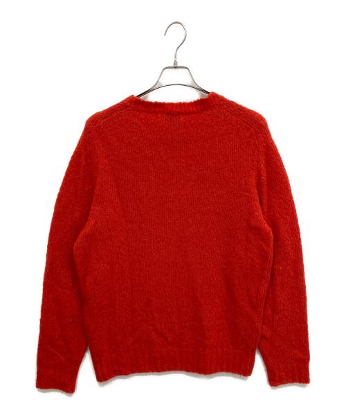 FEDELI（フェデーリ）FEDELI (フェデーリ) TOMORROW LAND (トゥモローランド) クルーネックニット レッド サイズ:Ｍの古着・服飾アイテム