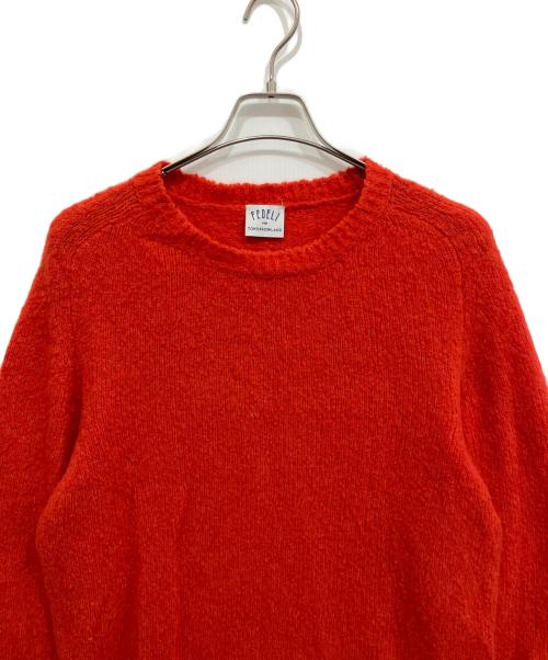 FEDELI（フェデーリ）FEDELI (フェデーリ) TOMORROW LAND (トゥモローランド) クルーネックニット レッド サイズ:Ｍの古着・服飾アイテム