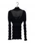 FETICO (フェティコ) STRIPE RIB KNIT JUMPER FTC224-0705 ブラック サイズ:F：24000円