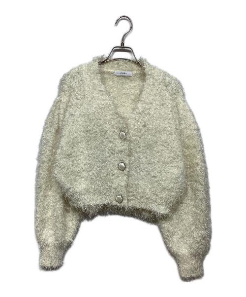 COEL（コエル）COEL (コエル) シャギーアンサンブルニット　184404042 オフホワイト サイズ:Fの古着・服飾アイテム