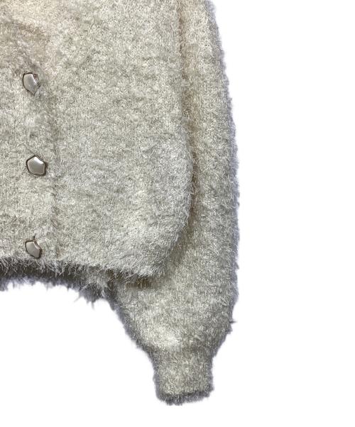 COEL（コエル）COEL (コエル) シャギーアンサンブルニット　184404042 オフホワイト サイズ:Fの古着・服飾アイテム