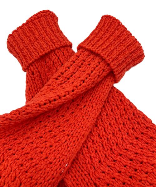 Acne studios（アクネ ストゥディオズ）Acne studios (アクネ ストゥディオス) CREW NECK SWEATER／クルーネックセーター オレンジ サイズ:Sの古着・服飾アイテム