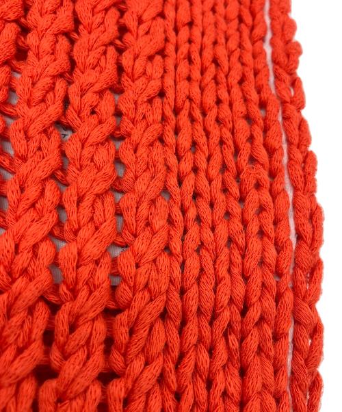 Acne studios（アクネ ストゥディオズ）Acne studios (アクネ ストゥディオス) CREW NECK SWEATER／クルーネックセーター オレンジ サイズ:Sの古着・服飾アイテム