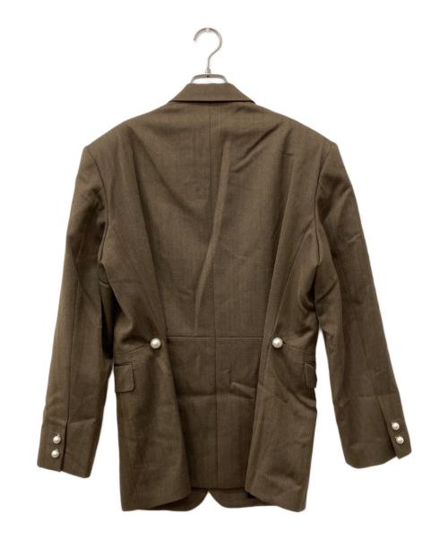 JOHN LAWRENCE SULLIVAN（ジョン ローレンス サリバン）JOHN LAWRENCE SULLIVAN (ジョン ローレンス サリバン) テーラードジャケット ブラウン サイズ:Sの古着・服飾アイテム