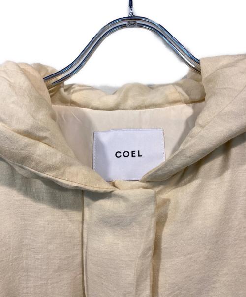 COEL（コエル）COEL (コエル) ロングダウンコート アイボリー サイズ:SIZE38の古着・服飾アイテム
