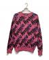 Hysteric Glamour（ヒステリックグラマー）の古着「総柄ニット」｜ピンク