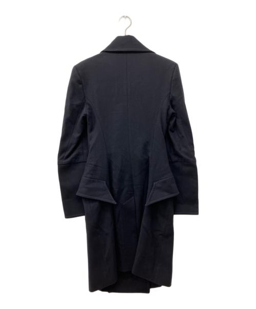 Vivienne Westwood ANGLOMANIA（ヴィヴィアンウエストウッドアングロマニア）Vivienne Westwood ANGLOMANIA (ヴィヴィアンウエストウッドアングロマニア) ウールコート ブラック サイズ:38の古着・服飾アイテム