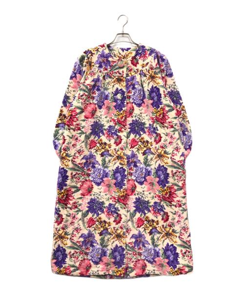 FEILER（フェイラー）FEILER (フェイラー) ノーカラーコート ピンク サイズ:下記参照の古着・服飾アイテム