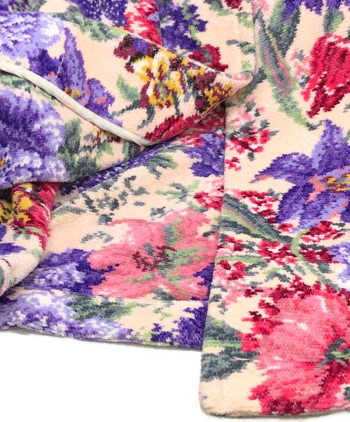 FEILER（フェイラー）FEILER (フェイラー) ノーカラーコート ピンク サイズ:下記参照の古着・服飾アイテム