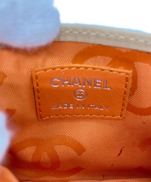 CHANEL（シャネル）CHANEL (シャネル) カンボンラインカードケース ベージュの古着・服飾アイテム
