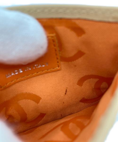 CHANEL（シャネル）CHANEL (シャネル) カンボンラインカードケース ベージュの古着・服飾アイテム