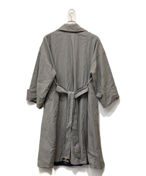 Tnewties（トゥエンティーズ）TNEWTIES (トゥエンティーズ) リバーシブルトレンチコート グレー×ネイビー サイズ:Sの古着・服飾アイテム