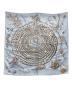 HERMES (エルメス) カレ90 Reve de Corail 珊瑚の夢 シルクスカーフ ライトブルー サイズ:90×90：19000円