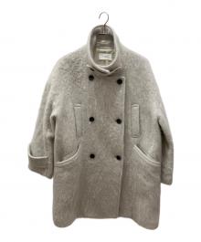 FRAY ID（フレイ アイディー）の古着「バルマカンハーフコート」｜グレー