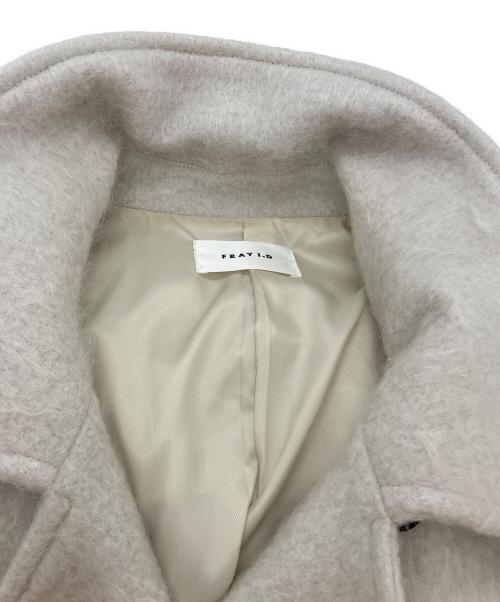 FRAY ID（フレイ アイディー）FRAY ID (フレイ アイディー) バルマカンハーフコート グレーの古着・服飾アイテム