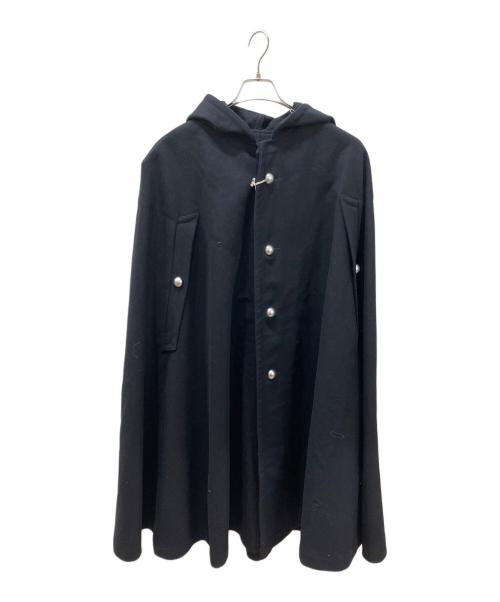 waiper（ワイパー）waiper (ワイパー) FRENCH WOOL CAPE ネイビー サイズ:S-Mの古着・服飾アイテム