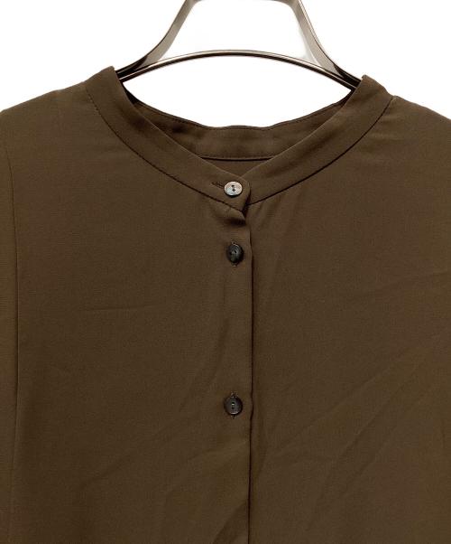 JOURNAL STANDARD（ジャーナルスタンダード）JOURNAL STANDARD (ジャーナルスタンダード) バックプリーツワンピース ブラウン サイズ:FREEの古着・服飾アイテム