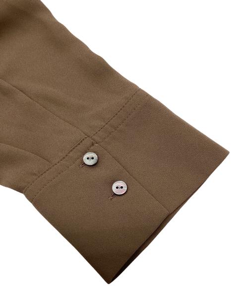 JOURNAL STANDARD（ジャーナルスタンダード）JOURNAL STANDARD (ジャーナルスタンダード) バックプリーツワンピース ブラウン サイズ:FREEの古着・服飾アイテム