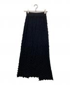 Open Sesame Clubオープンセサミクラブ）の古着「durian long skirt」｜ネイビー