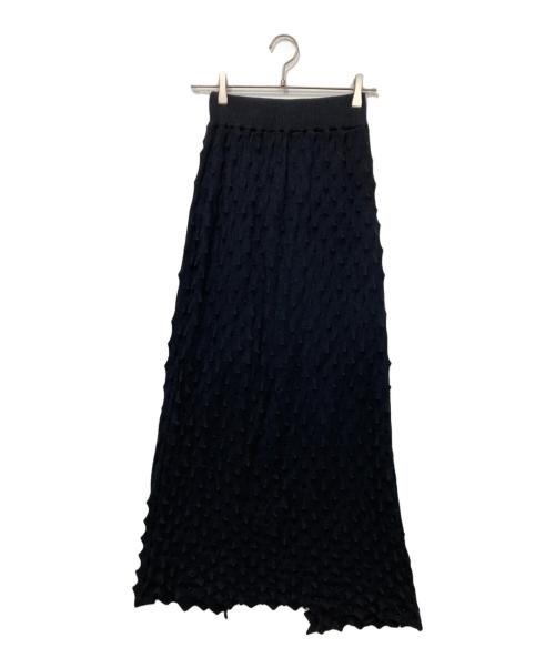 Open Sesame Club（オープンセサミクラブ）OPEN SESAME CLUB (オープンセサミクラブ) durian long skirt ネイビー サイズ:記載なしの古着・服飾アイテム