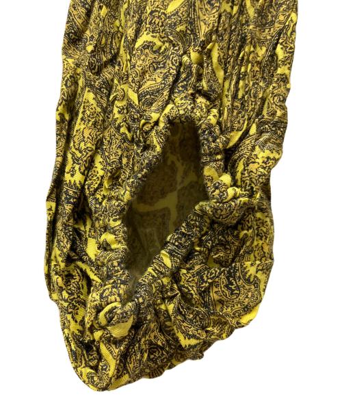 Uhr（ウーア）Uhr (ウーア) PAISLEY DRESS イエロー サイズ:36の古着・服飾アイテム