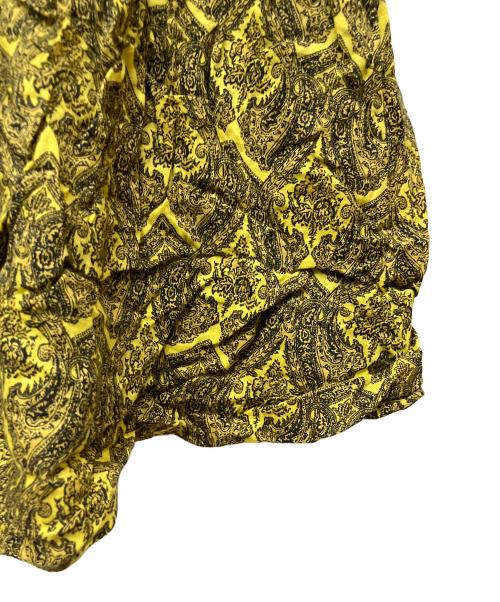 Uhr（ウーア）Uhr (ウーア) PAISLEY DRESS イエロー サイズ:36の古着・服飾アイテム