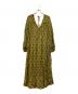 Uhr（ウーア）の古着「PAISLEY DRESS」｜イエロー