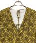 中古・古着 Uhr (ウーア) PAISLEY DRESS イエロー サイズ:36：7000円