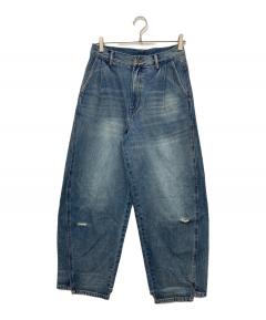 中古・古着通販】DEPT (デプト) Hemp wide denim/ヘンプワイドデニム