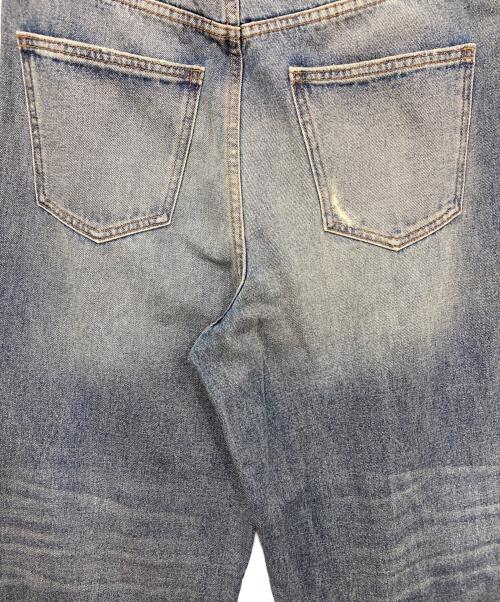 YENN（イエン）YENN (イエン) CURVED SEAM DENIM PT インディゴ サイズ:38の古着・服飾アイテム