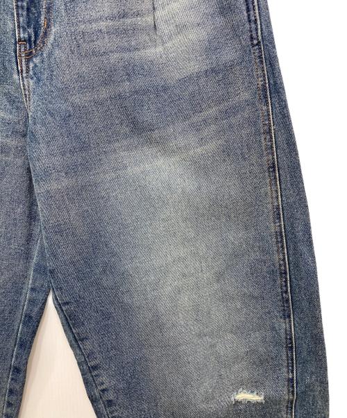 YENN（イエン）YENN (イエン) CURVED SEAM DENIM PT インディゴ サイズ:38の古着・服飾アイテム