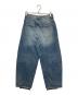 YENN (イエン) CURVED SEAM DENIM PT インディゴ サイズ:38：5000円