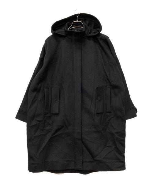 RIM.ARK（リムアーク）RIM.ARK (リムアーク) Wool hoodie over CT ブラック サイズ:38の古着・服飾アイテム