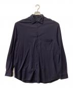 COMOLIコモリ）の古着「コットンジャージ コモリシャツ」｜パープル