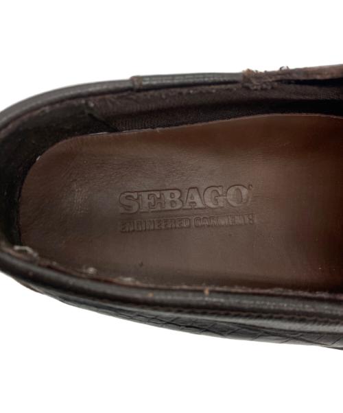 SEBAGO（セバゴ）SEBAGO (セバゴ) Engineered Garments (エンジニアドガーメンツ) Slip-on -Exotic Combo ブラウン サイズ:27.7cm/US9.5R/EUR43.5/UK9の古着・服飾アイテム