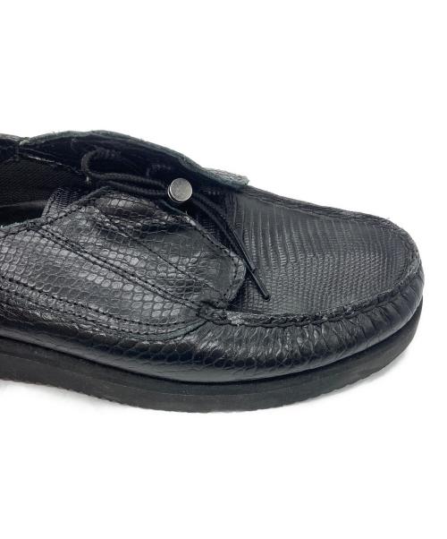 SEBAGO（セバゴ）SEBAGO (セバゴ) Engineered Garments (エンジニアドガーメンツ) Coverdeck  Combo/レザーシューズ ブラック サイズ:28.81CM/US9.5R/EUR43.5/UK9の古着・服飾アイテム