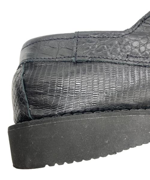 SEBAGO（セバゴ）SEBAGO (セバゴ) Engineered Garments (エンジニアドガーメンツ) Coverdeck  Combo/レザーシューズ ブラック サイズ:28.81CM/US9.5R/EUR43.5/UK9の古着・服飾アイテム