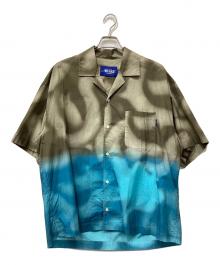 AWAKE（アウェイク）の古着「Tercer Mundo Edition Dip-Dyed Shirt」｜カーキ
