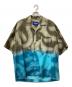 AWAKE（アウェイク）の古着「Tercer Mundo Edition Dip-Dyed Shirt」｜カーキ
