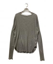 L'appartement（アパルトモン）の古着「RIB LONGSLEEVE T-SHIRT」｜グレー