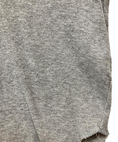 L'appartement（アパルトモン）L'Appartement (アパルトモン) RIB LONGSLEEVE T-SHIRT グレー サイズ:FREEの古着・服飾アイテム