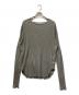 L'Appartement（アパルトモン）の古着「RIB LONGSLEEVE T-SHIRT」｜グレー