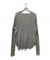 L'Appartement (アパルトモン) RIB LONGSLEEVE T-SHIRT グレー サイズ:FREE：4000円