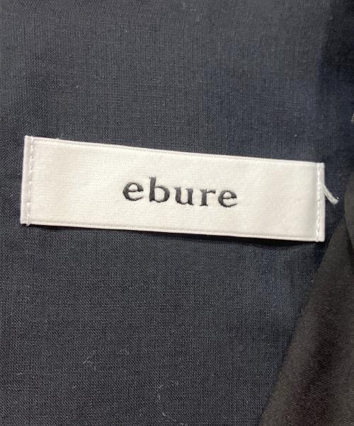 ebure（エブール）EBURE (エブール) シルク混ブラウス ブラック サイズ:38の古着・服飾アイテム