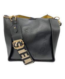 STELLA McCARTNEY（ステラマッカートニー）の古着「ロゴショルダーバッグ」｜ブラック