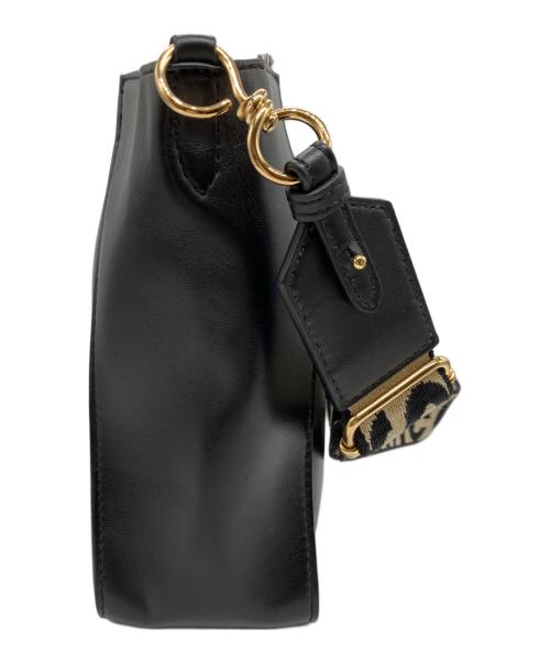 STELLA McCARTNEY（ステラマッカートニー）STELLA McCARTNEY (ステラマッカートニー) ロゴショルダーバッグ ブラックの古着・服飾アイテム