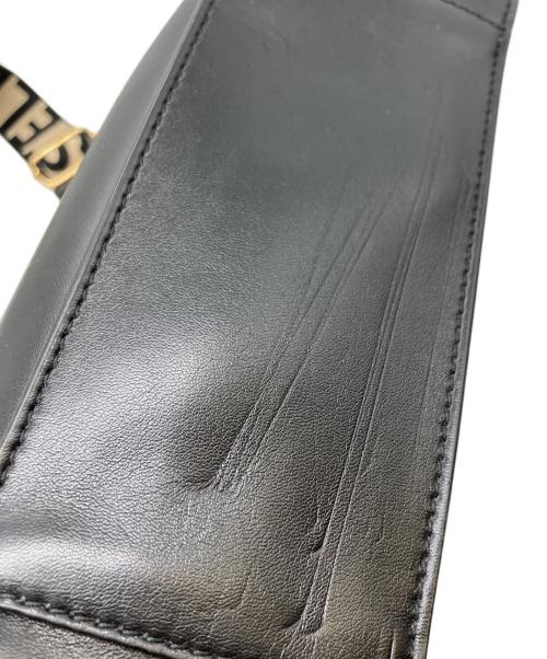STELLA McCARTNEY（ステラマッカートニー）STELLA McCARTNEY (ステラマッカートニー) ロゴショルダーバッグ ブラックの古着・服飾アイテム