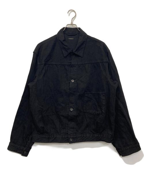 COMOLI（コモリ）COMOLI (コモリ) A03-01001 デニムジャケット ブラック サイズ:4の古着・服飾アイテム