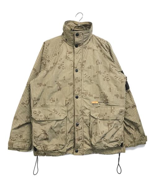 stussy（ステューシー）stussy (ステューシー) 3WAYミリタリーデジカモジャケット ブラウン サイズ:Lの古着・服飾アイテム