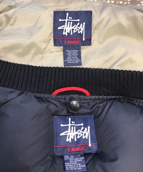 stussy（ステューシー）stussy (ステューシー) 3WAYミリタリーデジカモジャケット ブラウン サイズ:Lの古着・服飾アイテム